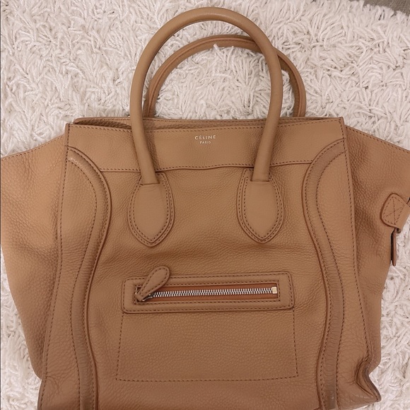 Celine Nano Luggage Bag in Tan - Picture 5 of 7